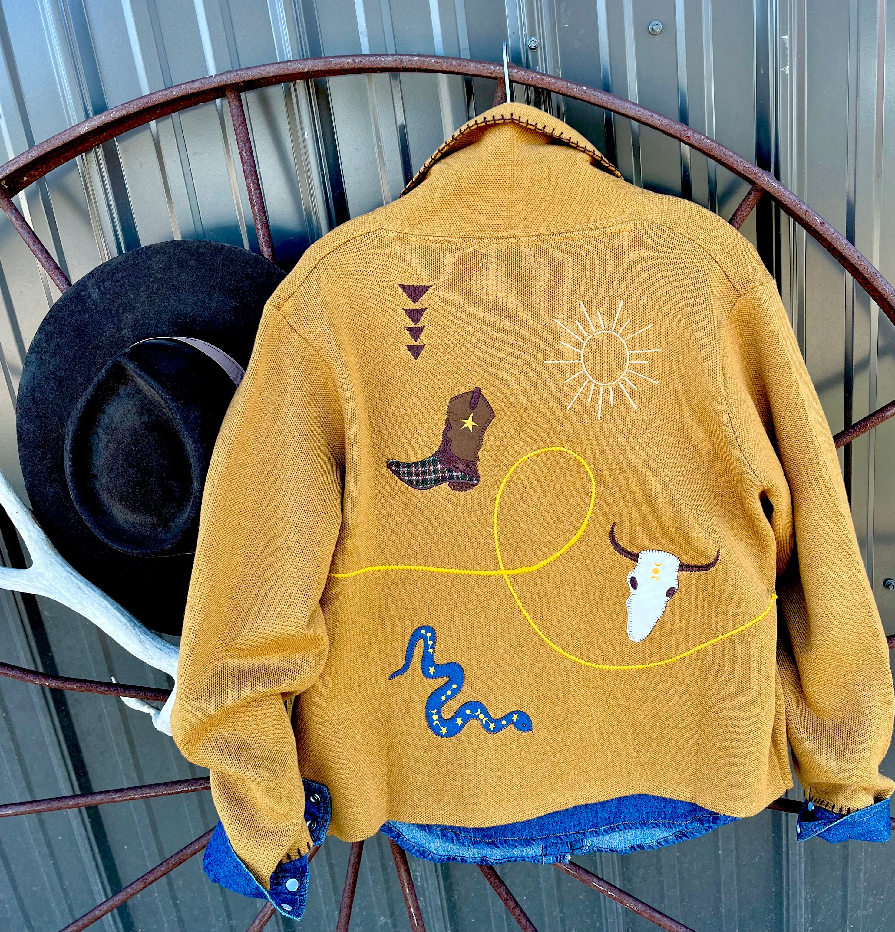 Retro Wild West Sweater