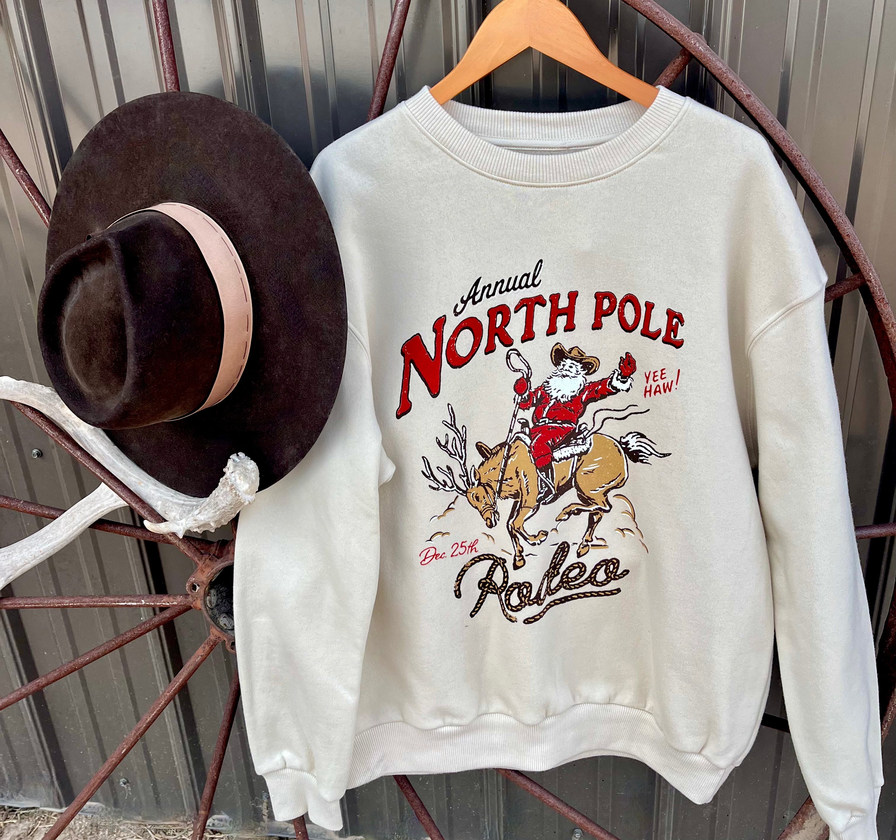 North Pole Rodeo Sweatshirt