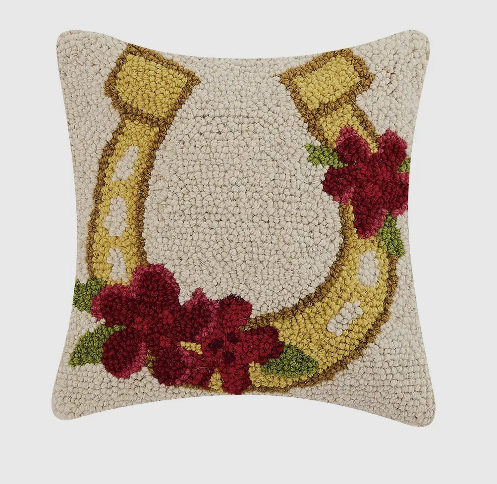 Horseshoe Pillow