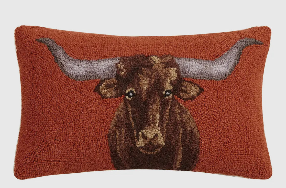 Longhorn Pillow
