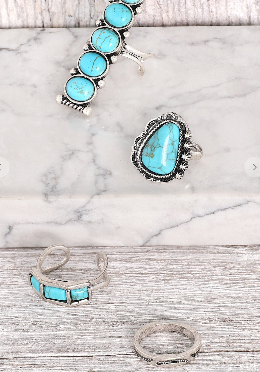 4 Ring Western Set