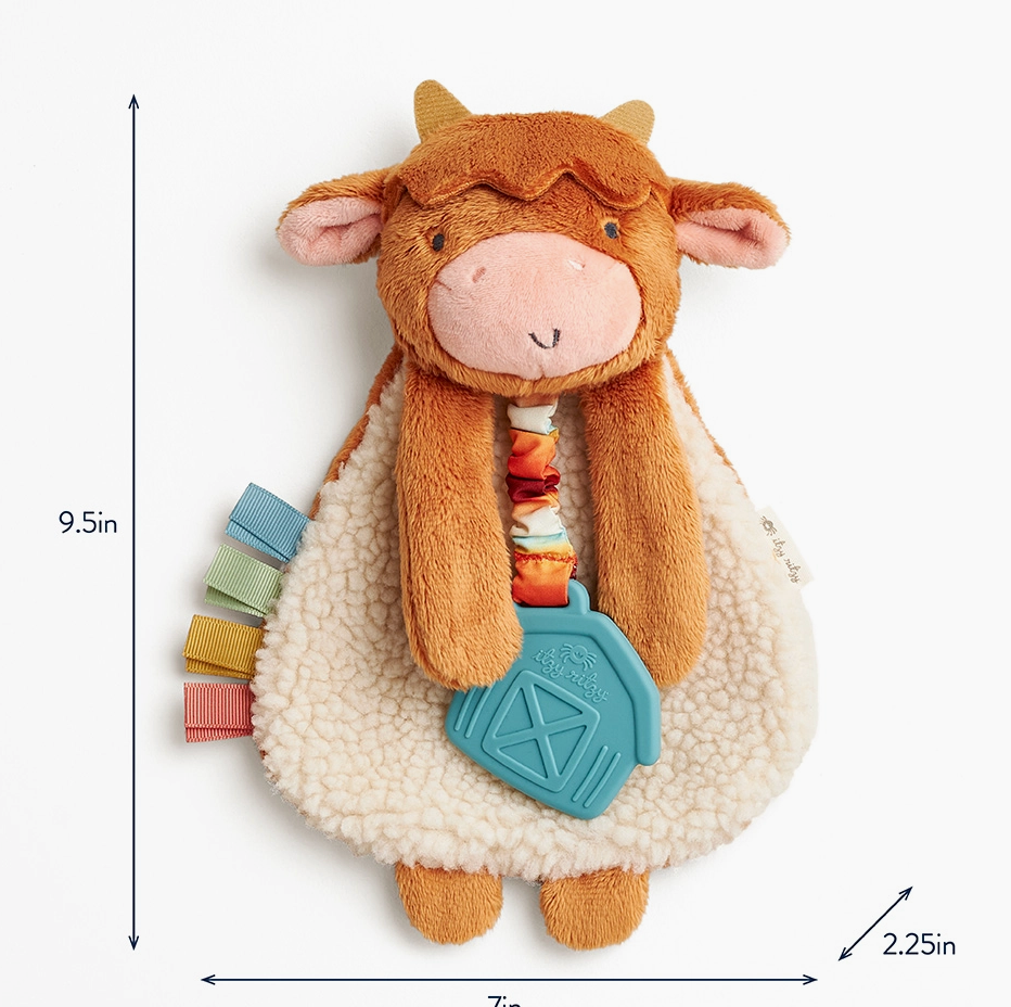 Highland Cow Baby Toy