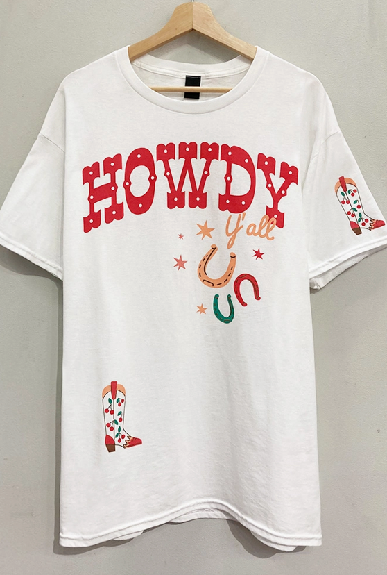 Howdy Boots Tee