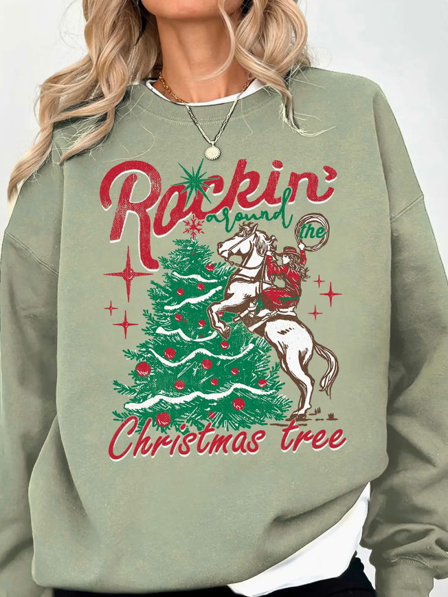 Rockin' Christmas Tree Sweatshirt