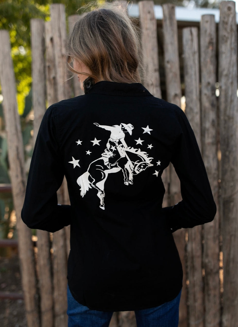 Marvel Cowboy Button Up