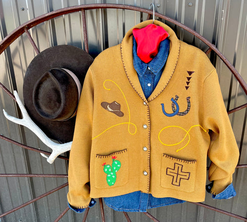 Retro Wild West Sweater