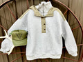 Quilted Hooded Top