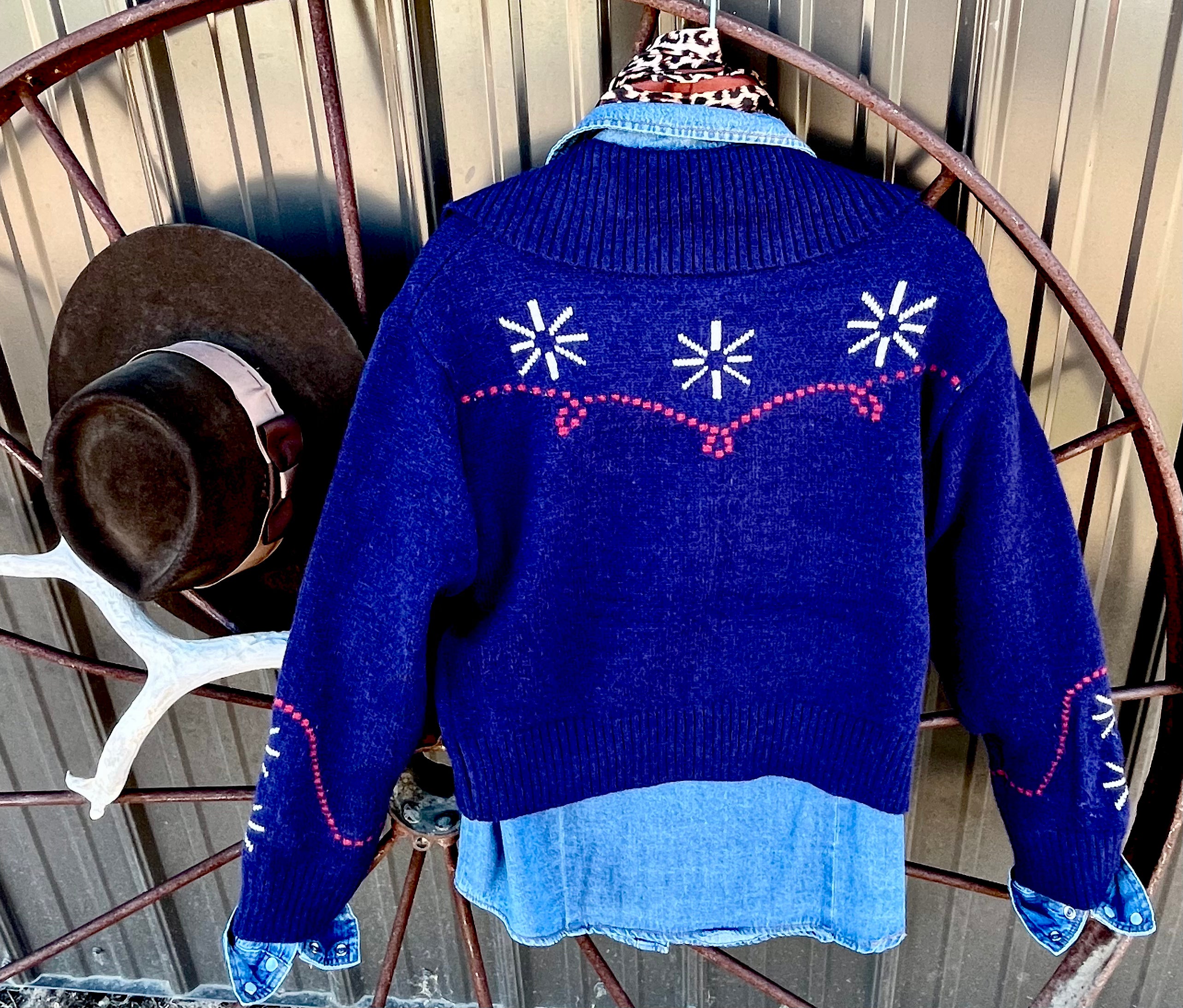 Spurs Western Sweater