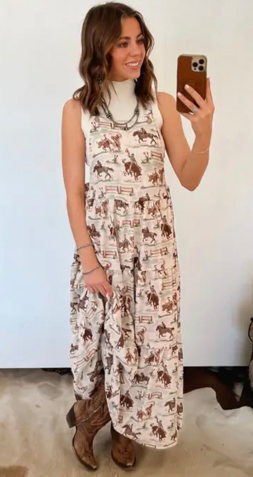 Wild West Overall Dress