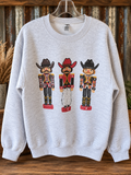 Cowboy Nutcrackers Sweatshirt
