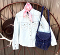 Jane Denim Snap