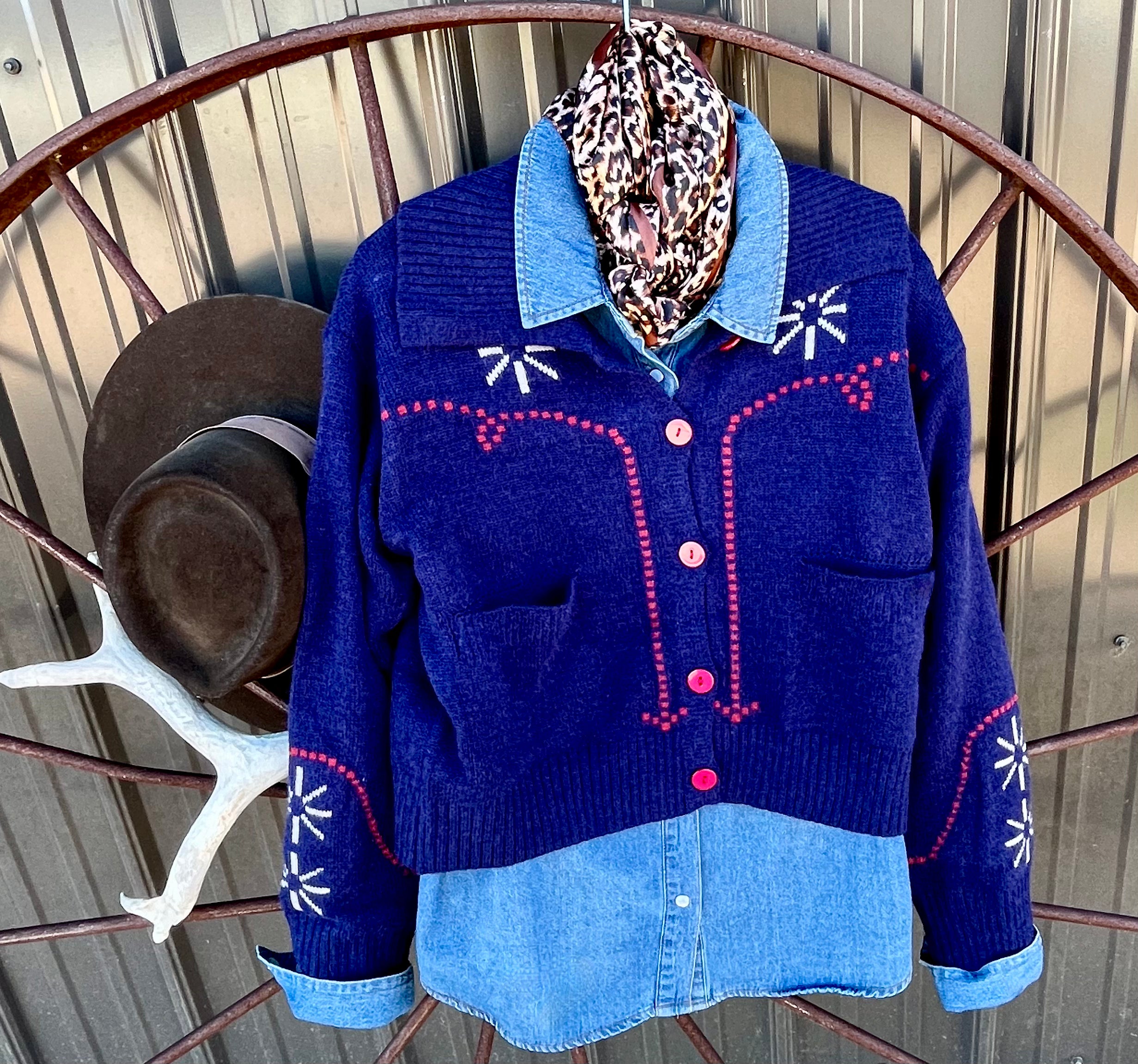 Spurs Western Sweater