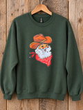 Santa Cowboy Sweatshirt