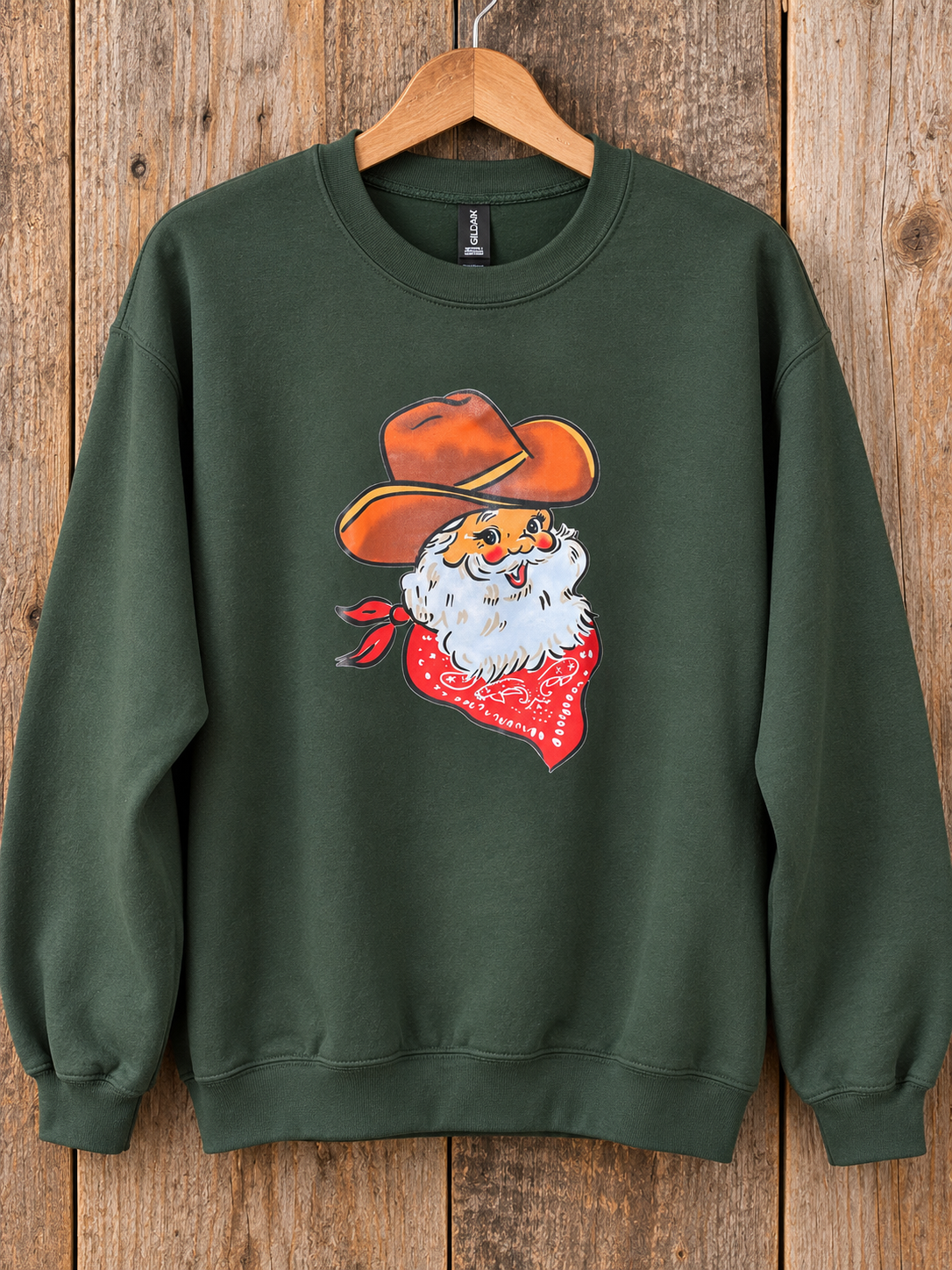 Santa Cowboy Sweatshirt