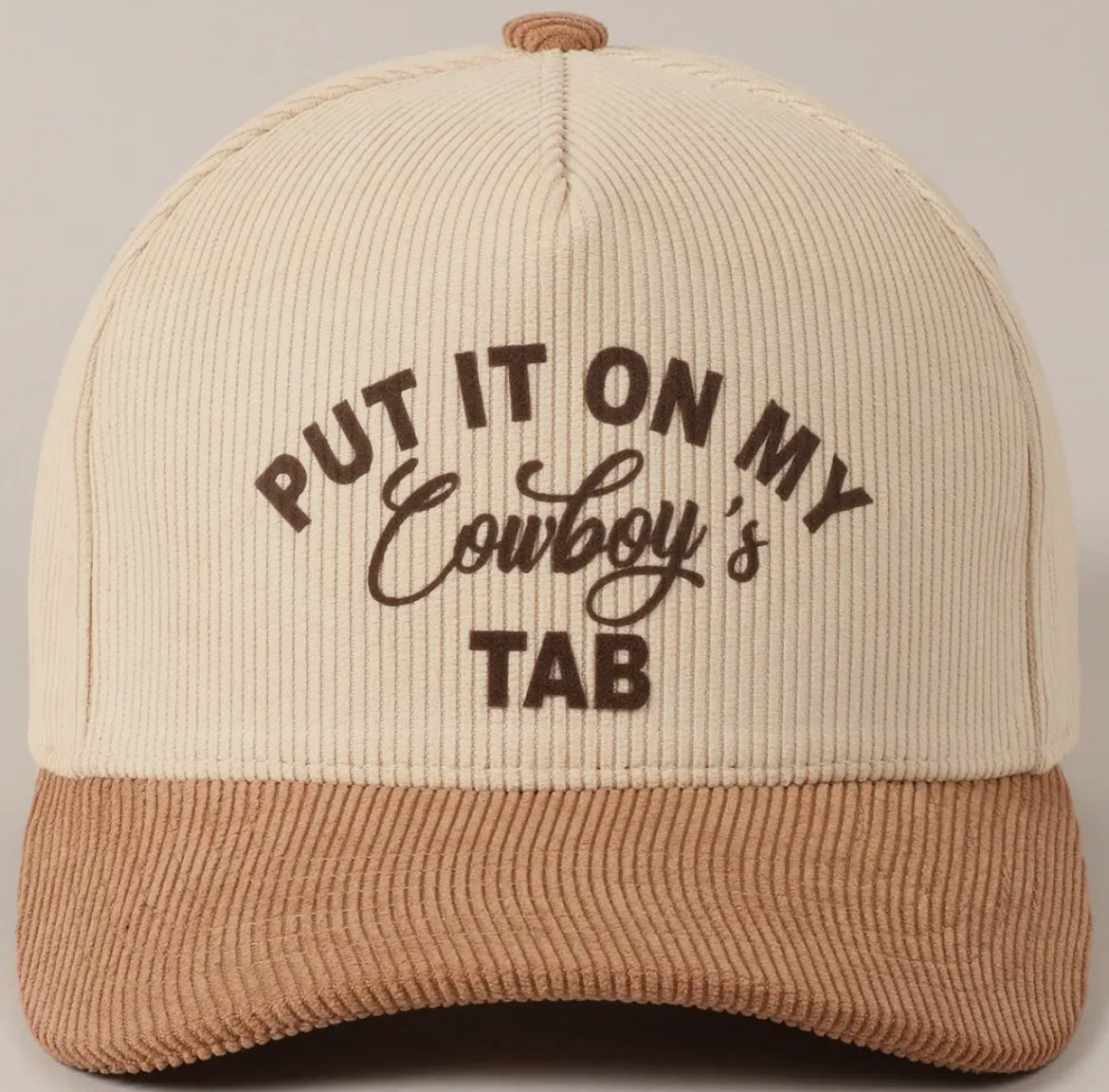 Put It On My Cowboy’s Tab Cap