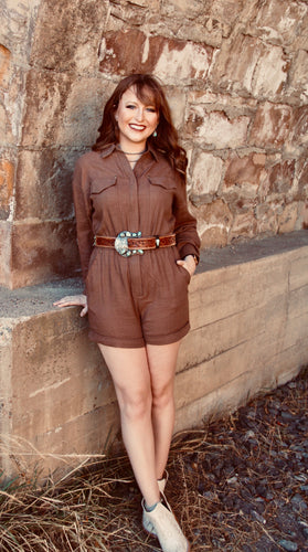 Folsom Long Sleeve Romper