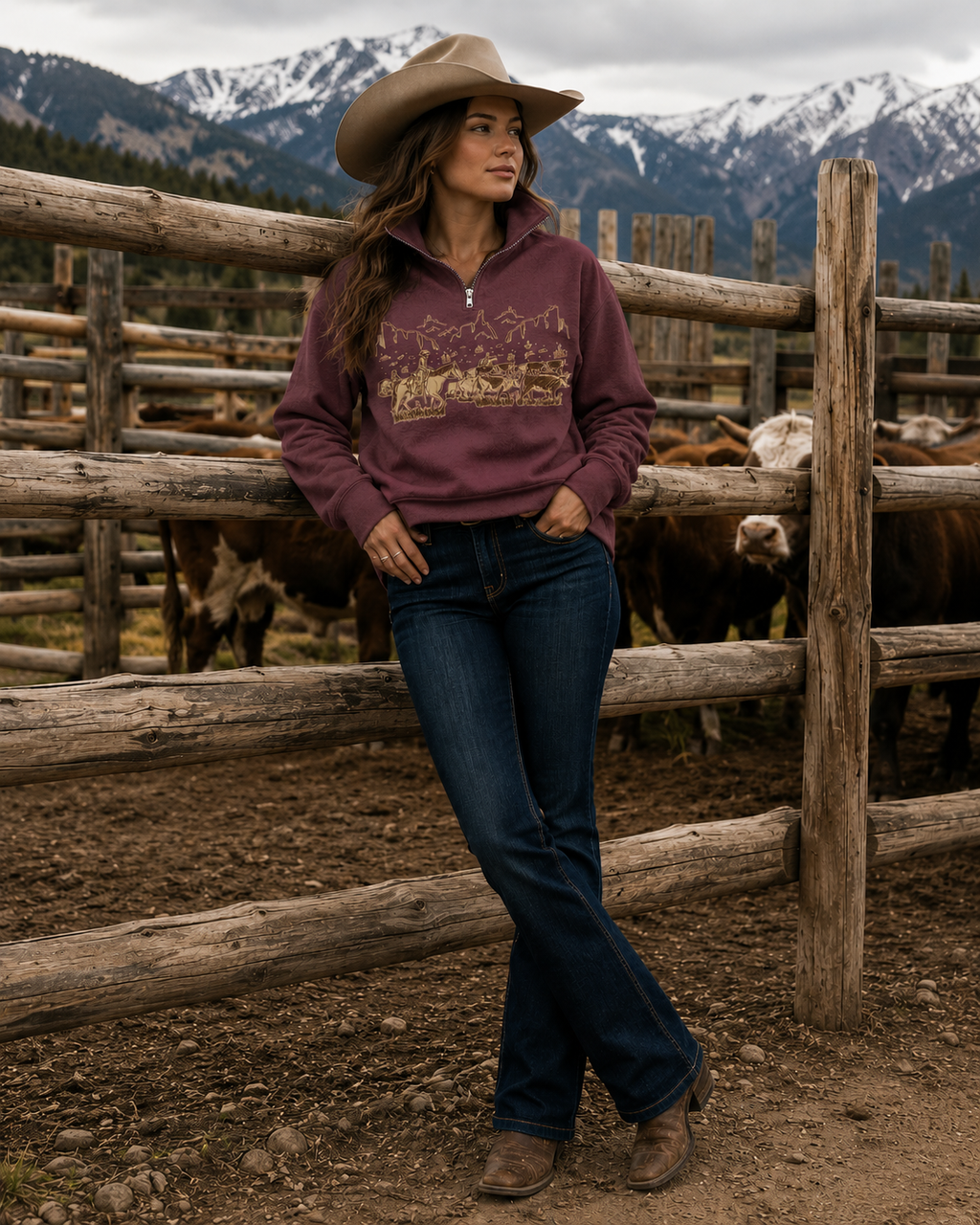 Mountain Quarter Zip