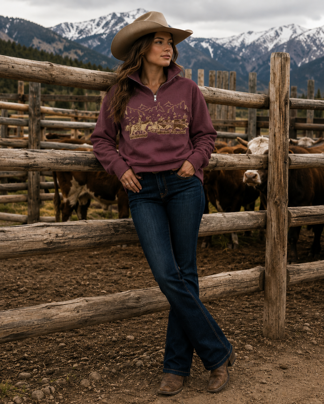 Mountain Quarter Zip
