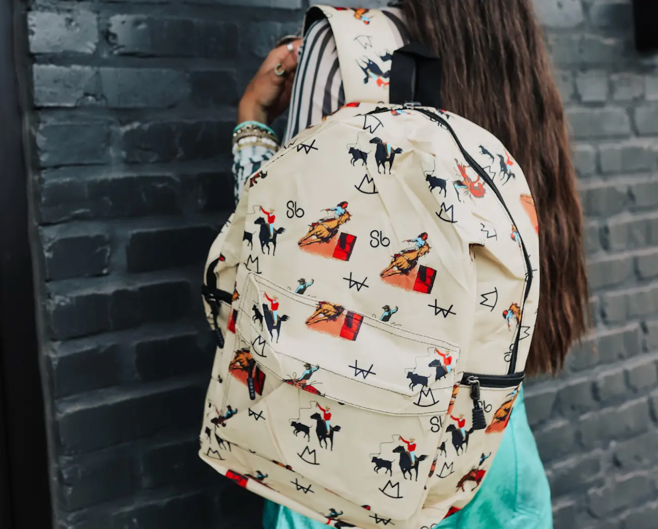 Vintage Cowboy Backpack