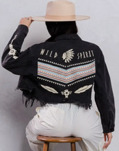 Load image into Gallery viewer, Wild Spirit Cropped Jacket