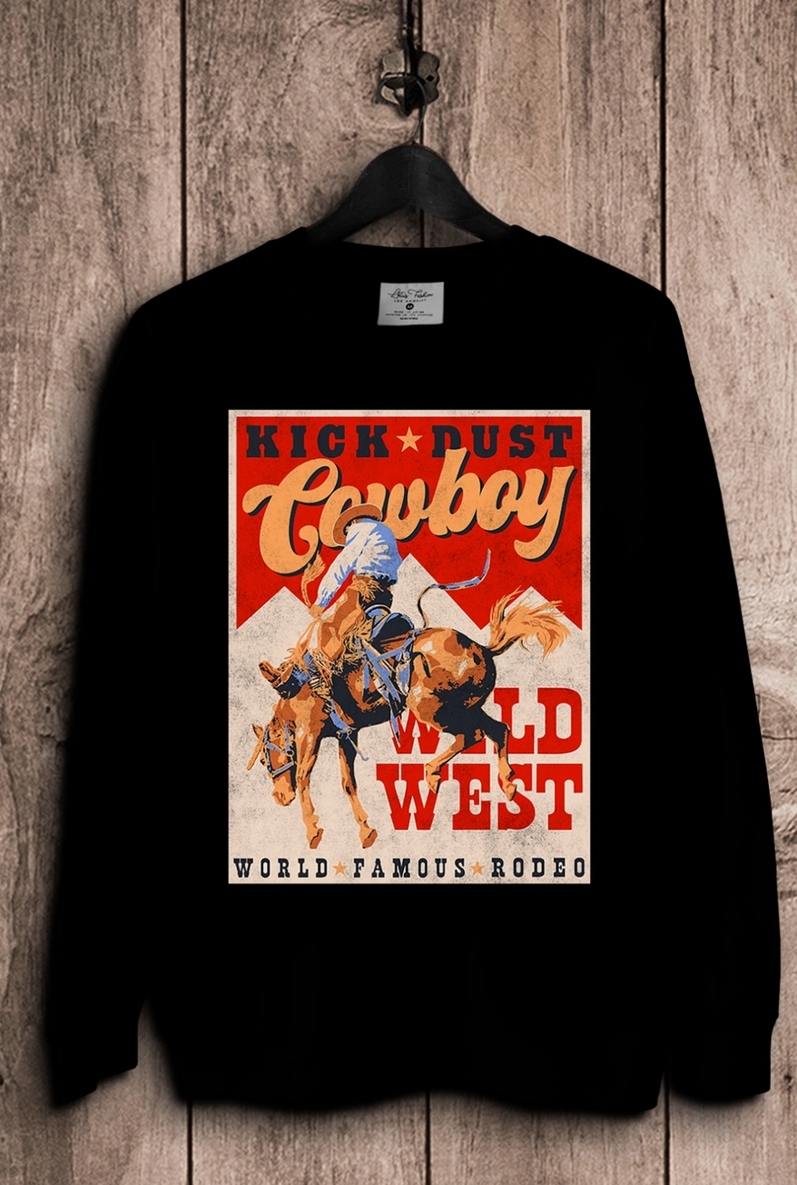 Kick Dust Cowboy Sweatshirt