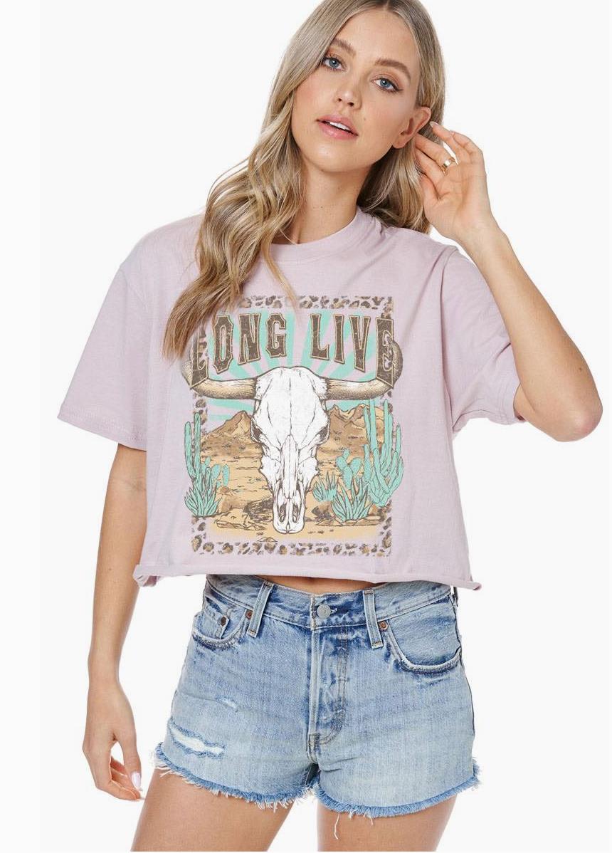 Long Live Cattle Tee