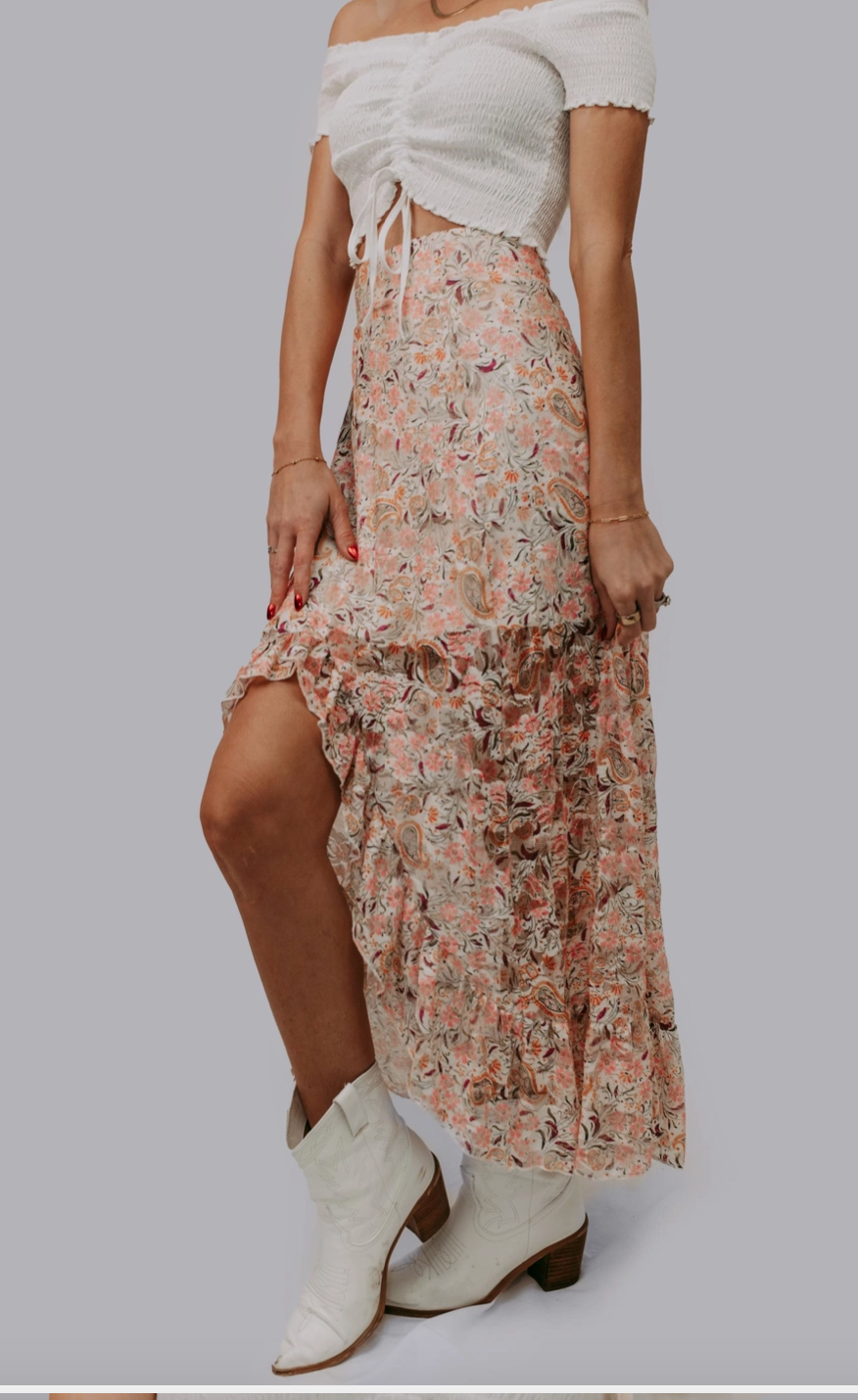Spring Maxi Skirt