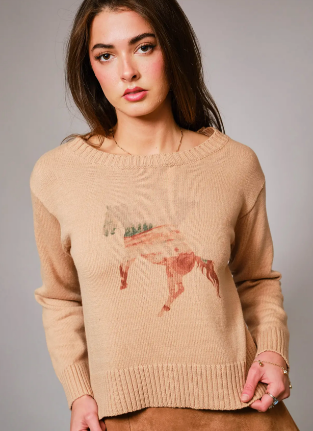 Horsing Around Sweater