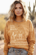 Wild Heart Mustard Sweatshirt