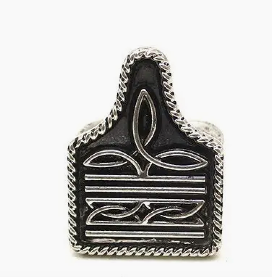 Western Cattle Tag Ring