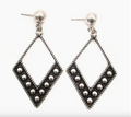 Western Diamond Cut Earrings