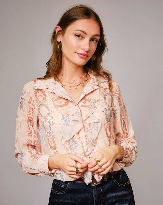 Lucky Chuck Blouse