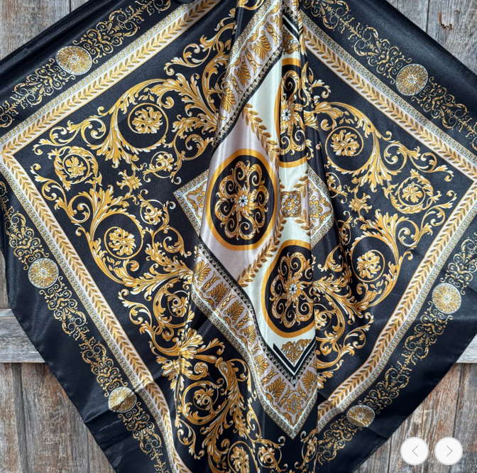 Gold Buckle Wild Rag