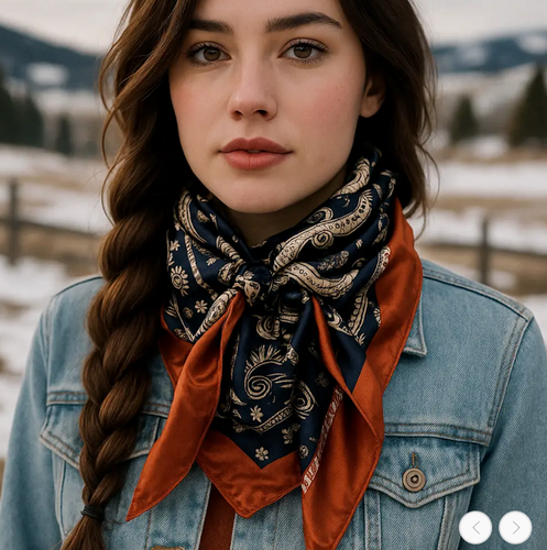 Rustic Paisley Wild Rag