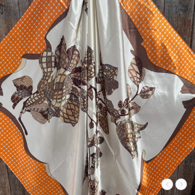 Orange She Pretty Wild Rag