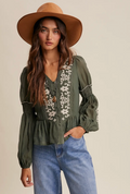 Evergreen Blouse
