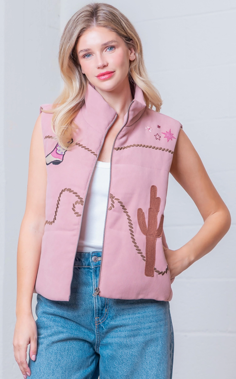 Cave Creek Pink Vest