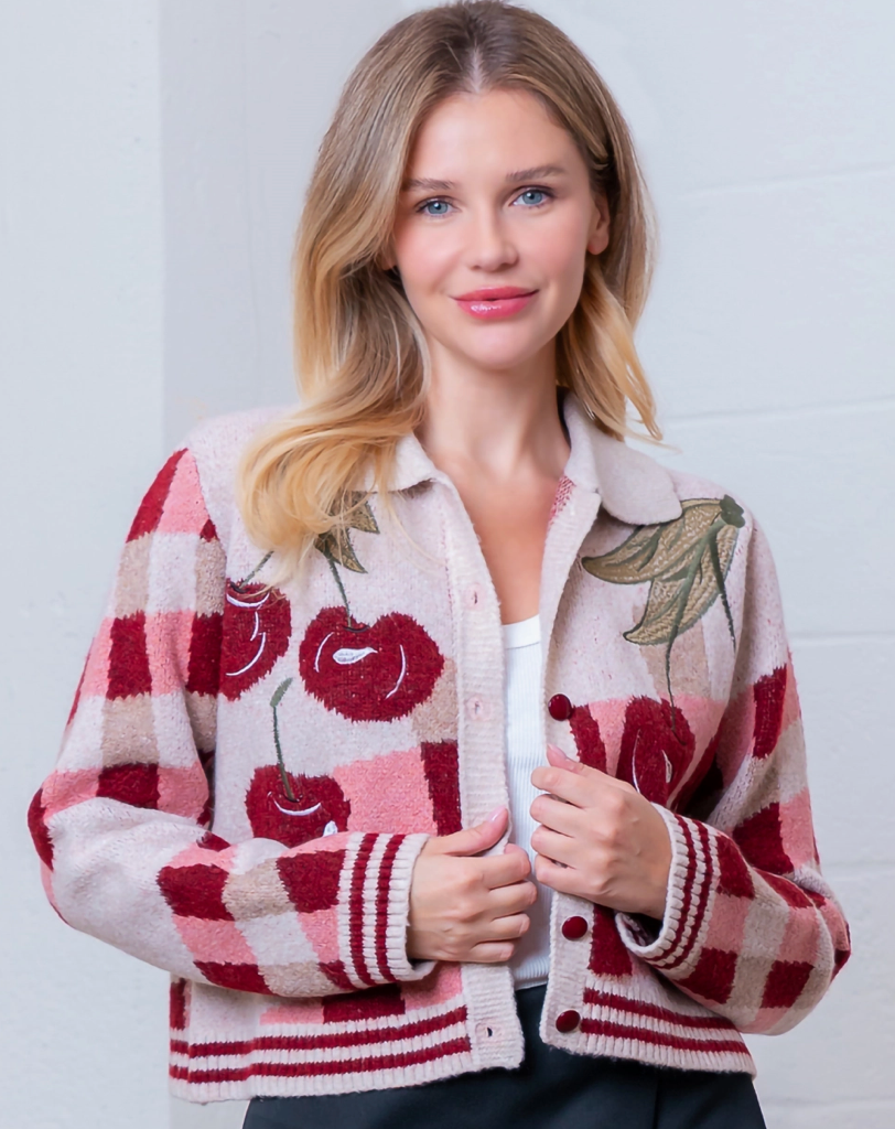 Wild Cherry Sweater