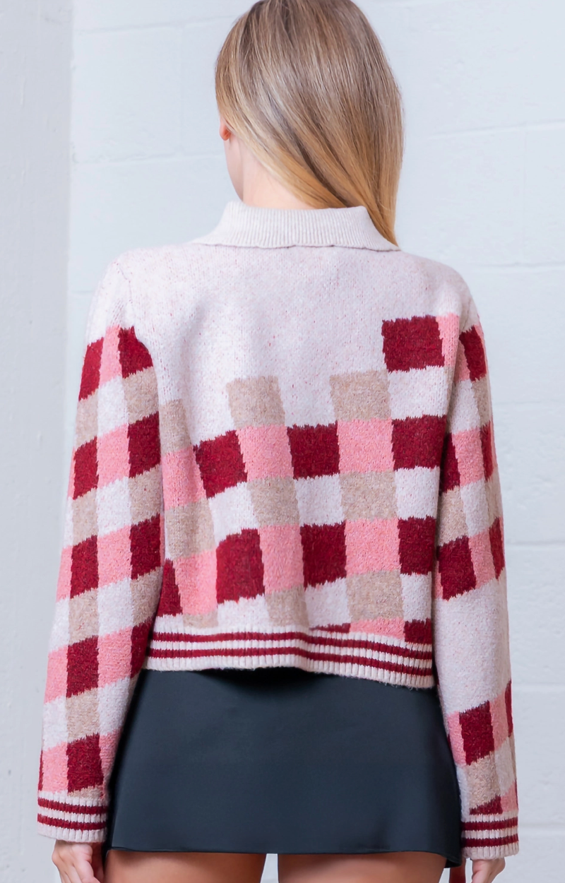 Wild Cherry Sweater