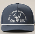 Buck Around Hat Blue