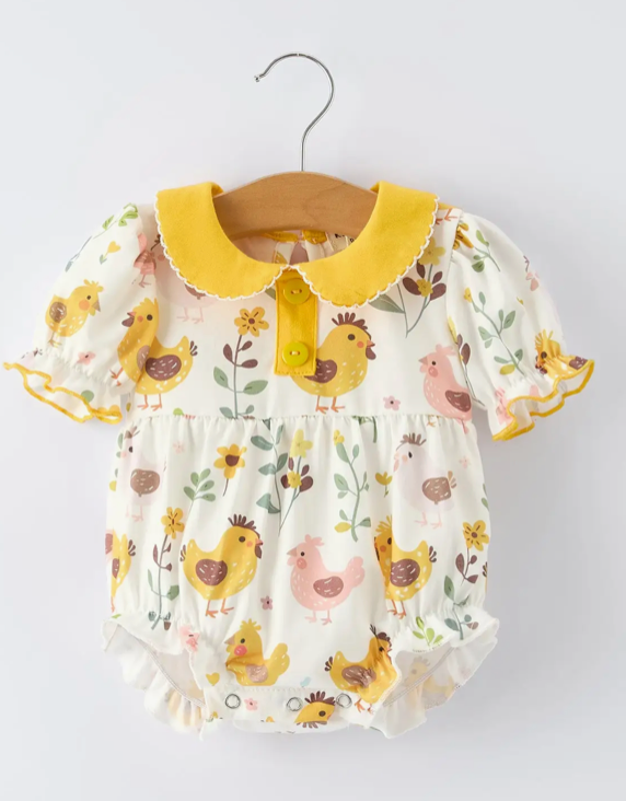 Spring Chick Romper