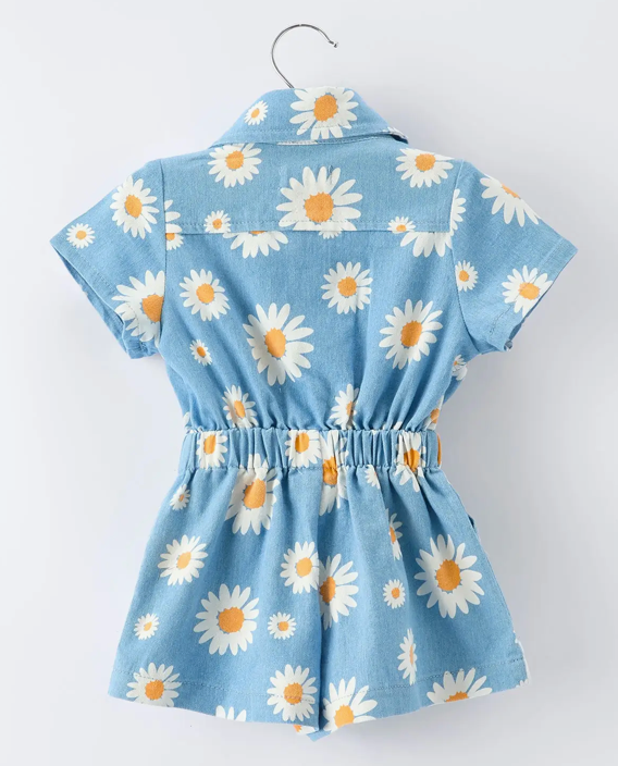 Spring Daisy Romper