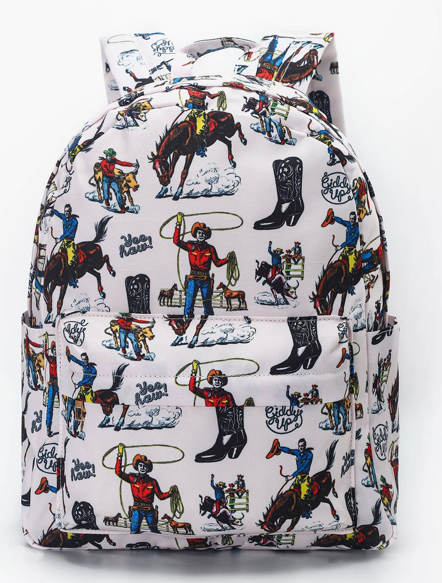 Retro Wild West Backpack