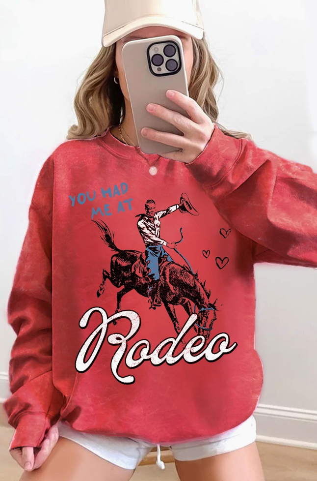 Red You Had Me Sweatshirt