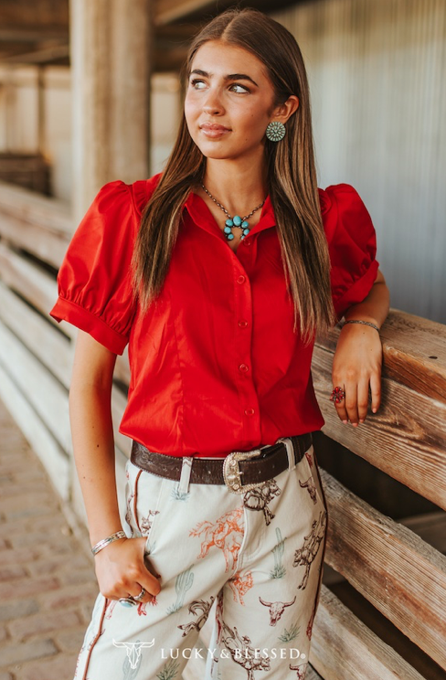 Southern Bell Blouse