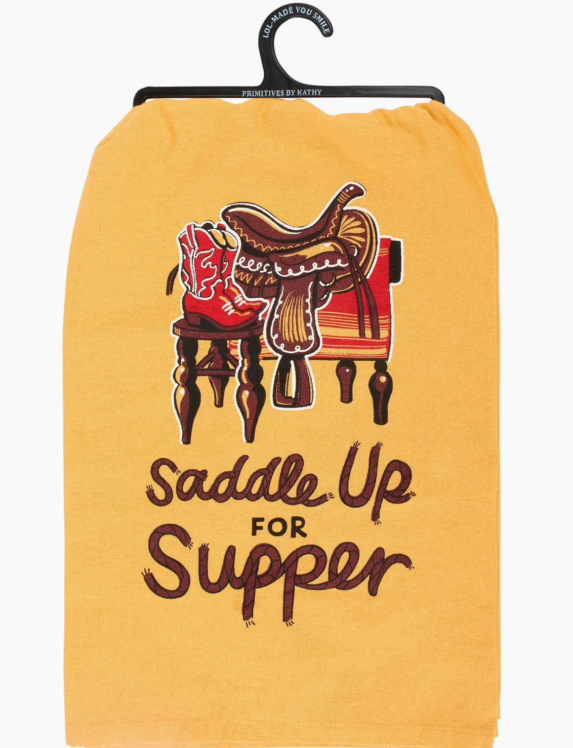 Saddle Up Supper Kitchen Towel