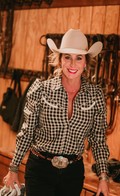 Deckers Gingham Blouse