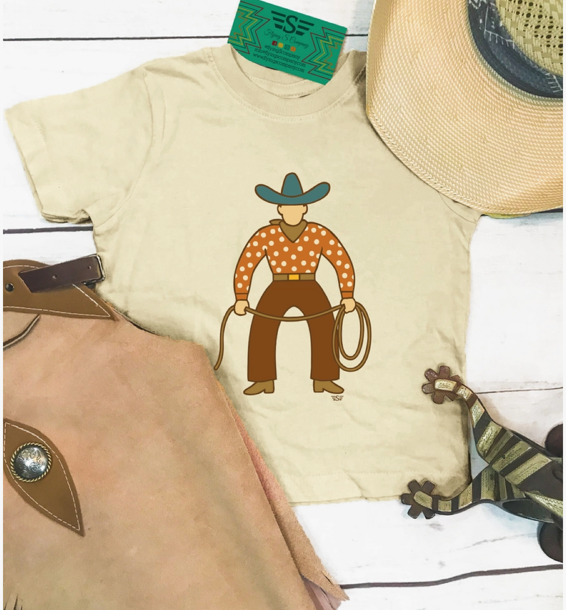Kids Vaquero Tee