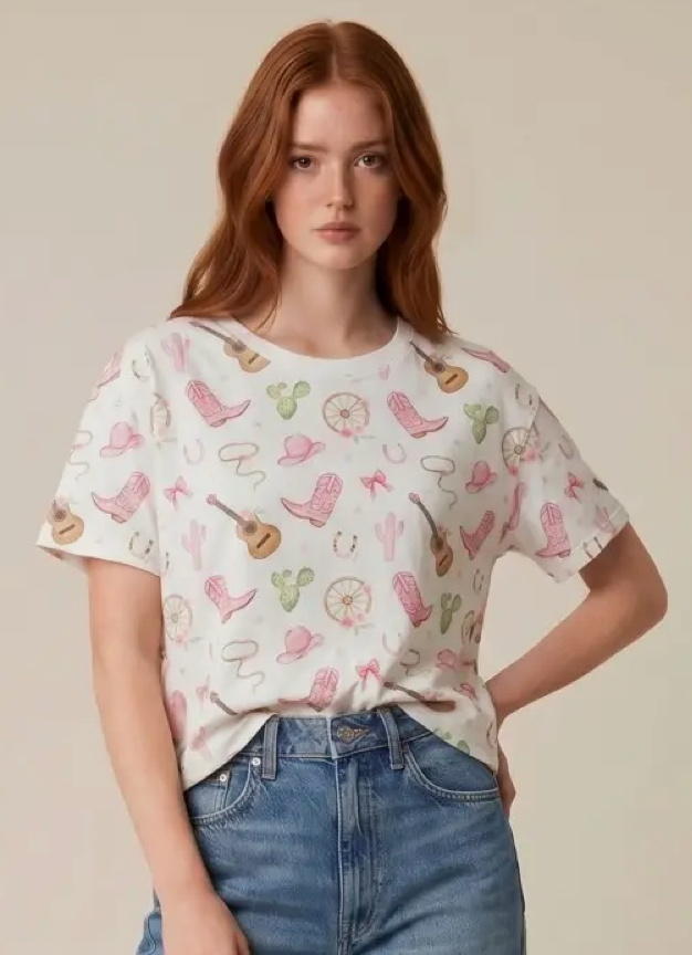 Boots and Bows Tee