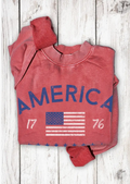 America Red Sweatshirt